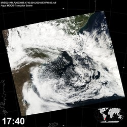 Level 1B Image at: 1740 UTC