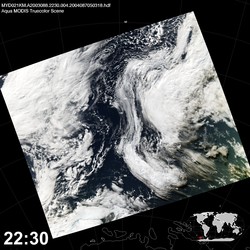 Level 1B Image at: 2230 UTC