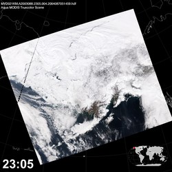 Level 1B Image at: 2305 UTC