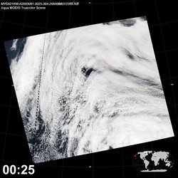 Level 1B Image at: 0025 UTC