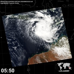 Level 1B Image at: 0550 UTC