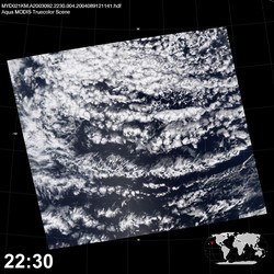 Level 1B Image at: 2230 UTC