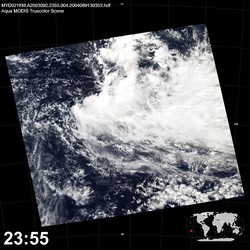 Level 1B Image at: 2355 UTC