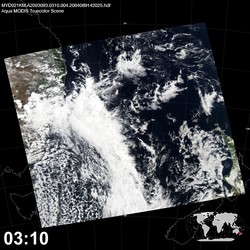 Level 1B Image at: 0310 UTC