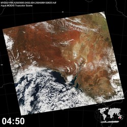 Level 1B Image at: 0450 UTC