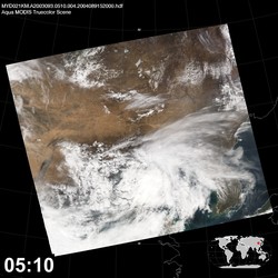 Level 1B Image at: 0510 UTC