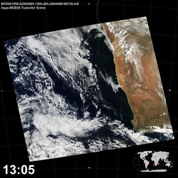 Level 1B Image at: 1305 UTC