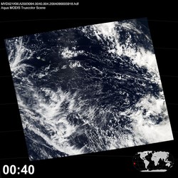 Level 1B Image at: 0040 UTC