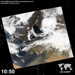 Level 1B Image at: 1050 UTC