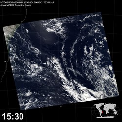 Level 1B Image at: 1530 UTC