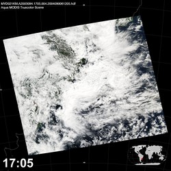 Level 1B Image at: 1705 UTC