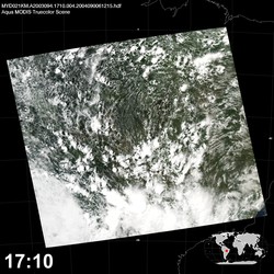 Level 1B Image at: 1710 UTC