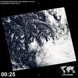 Level 1B Image at: 0025 UTC