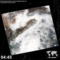 Level 1B Image at: 0445 UTC