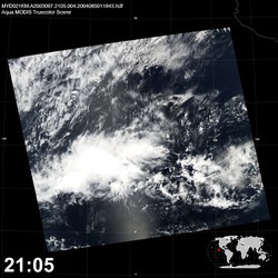 Level 1B Image at: 2105 UTC