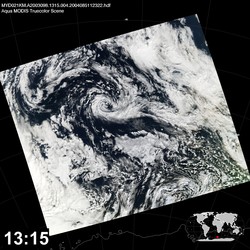 Level 1B Image at: 1315 UTC