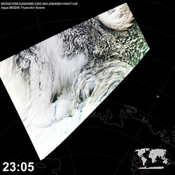 Level 1B Image at: 2305 UTC