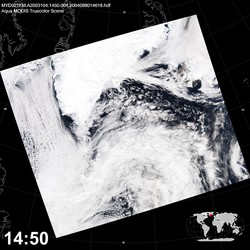 Level 1B Image at: 1450 UTC