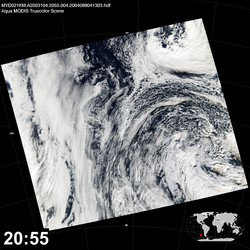 Level 1B Image at: 2055 UTC