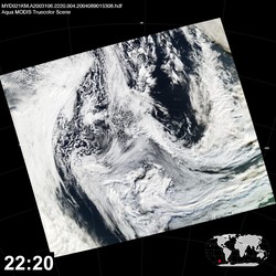 Level 1B Image at: 2220 UTC