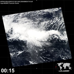 Level 1B Image at: 0015 UTC