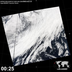 Level 1B Image at: 0025 UTC