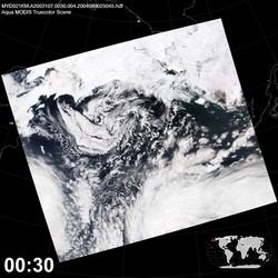 Level 1B Image at: 0030 UTC