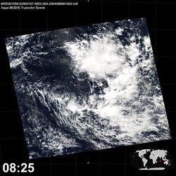 Level 1B Image at: 0825 UTC