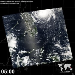 Level 1B Image at: 0500 UTC