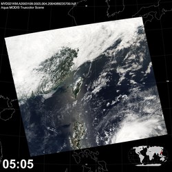 Level 1B Image at: 0505 UTC