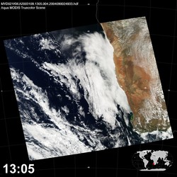 Level 1B Image at: 1305 UTC