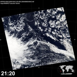 Level 1B Image at: 2120 UTC