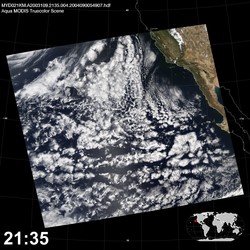 Level 1B Image at: 2135 UTC