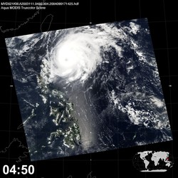 Level 1B Image at: 0450 UTC