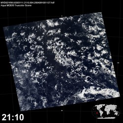 Level 1B Image at: 2110 UTC