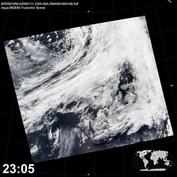 Level 1B Image at: 2305 UTC