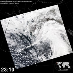 Level 1B Image at: 2310 UTC