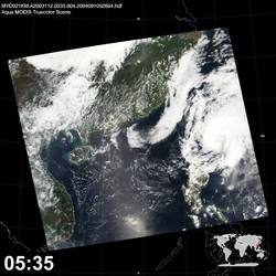 Level 1B Image at: 0535 UTC