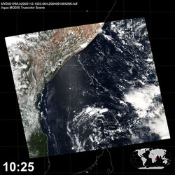 Level 1B Image at: 1025 UTC