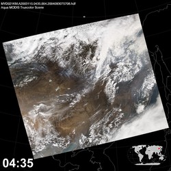 Level 1B Image at: 0435 UTC