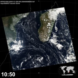 Level 1B Image at: 1050 UTC