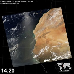 Level 1B Image at: 1420 UTC