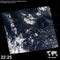 Level 1B Image at: 2225 UTC