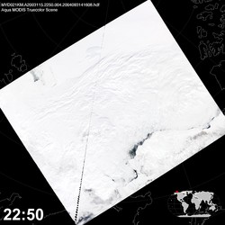 Level 1B Image at: 2250 UTC