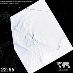 Level 1B Image at: 2255 UTC