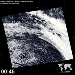 Level 1B Image at: 0045 UTC