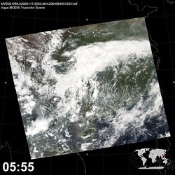 Level 1B Image at: 0555 UTC