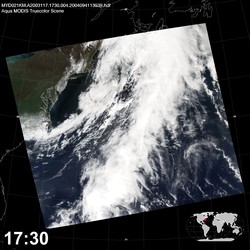 Level 1B Image at: 1730 UTC