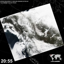 Level 1B Image at: 2055 UTC