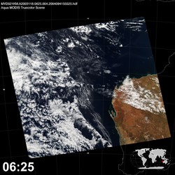 Level 1B Image at: 0625 UTC